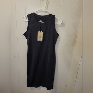 prAna size small charcoal grey dress.